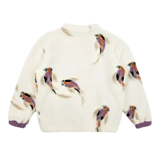 Taylor Swift koi fish Sherpa Pullover