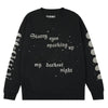 Taylor Swift Sparking Up My Darkest Night Crewneck