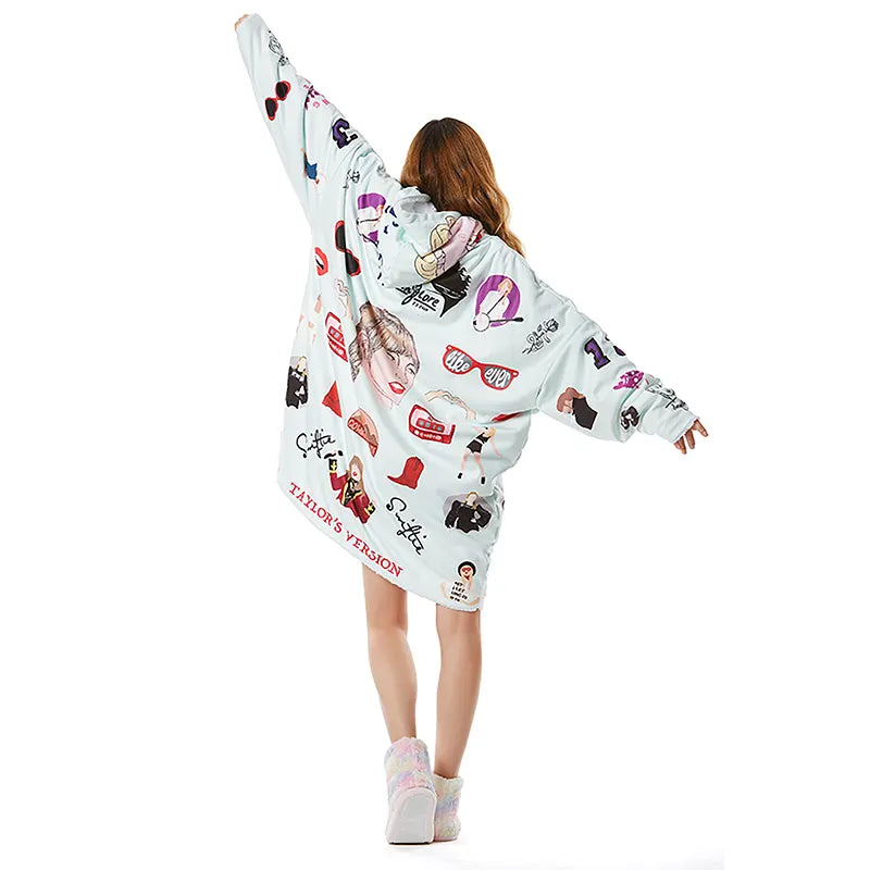 Taylor Swift Taylor’s Version Blanket Hoodie