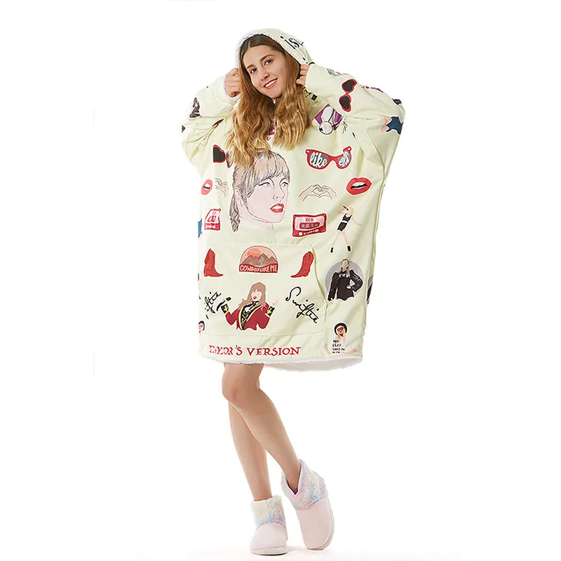 Taylor Swift Taylor’s Version Blanket Hoodie