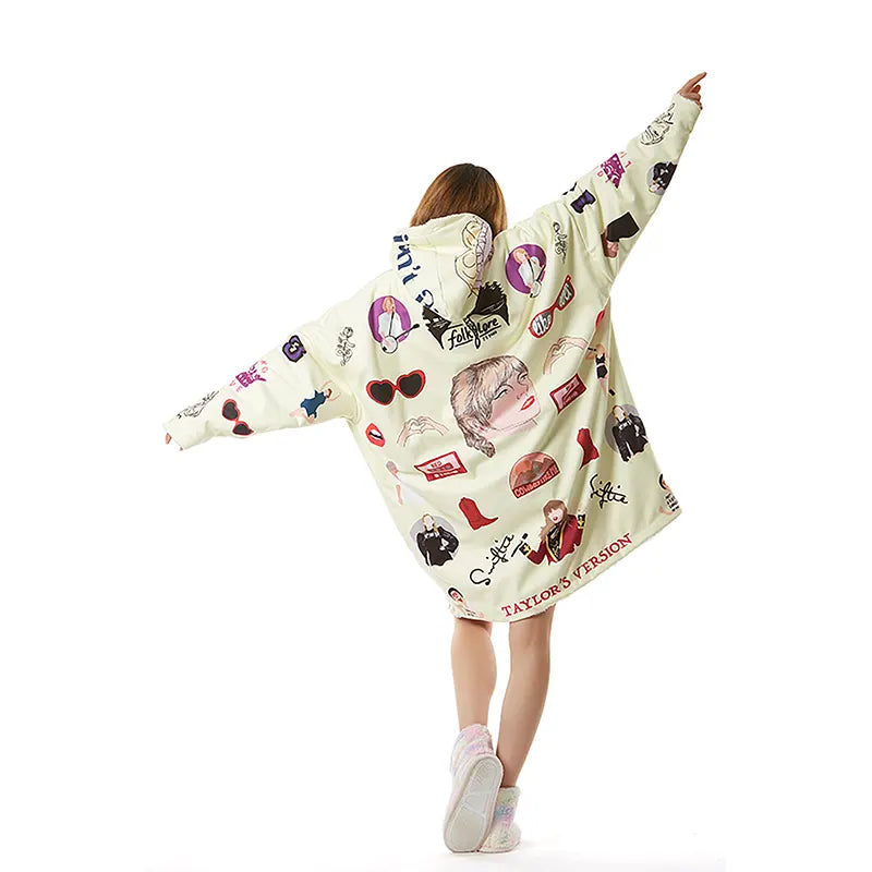 Taylor Swift Taylor’s Version Blanket Hoodie