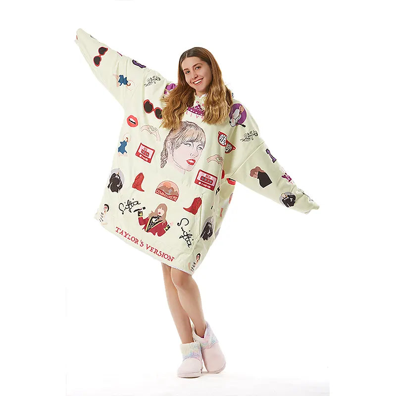 Taylor Swift Taylor’s Version Blanket Hoodie