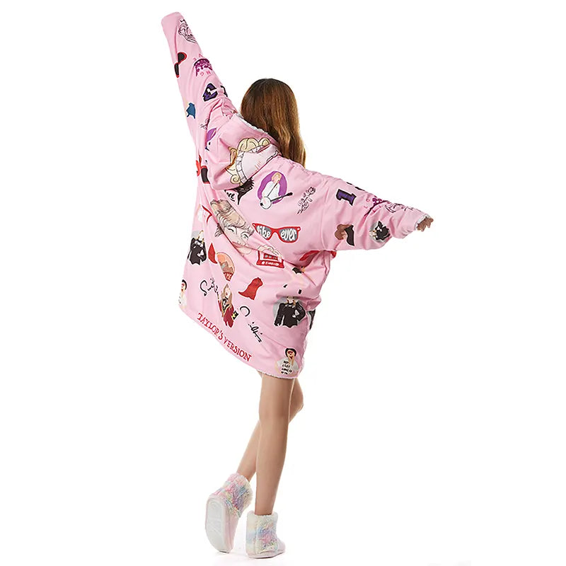 Taylor Swift Taylor’s Version Blanket Hoodie