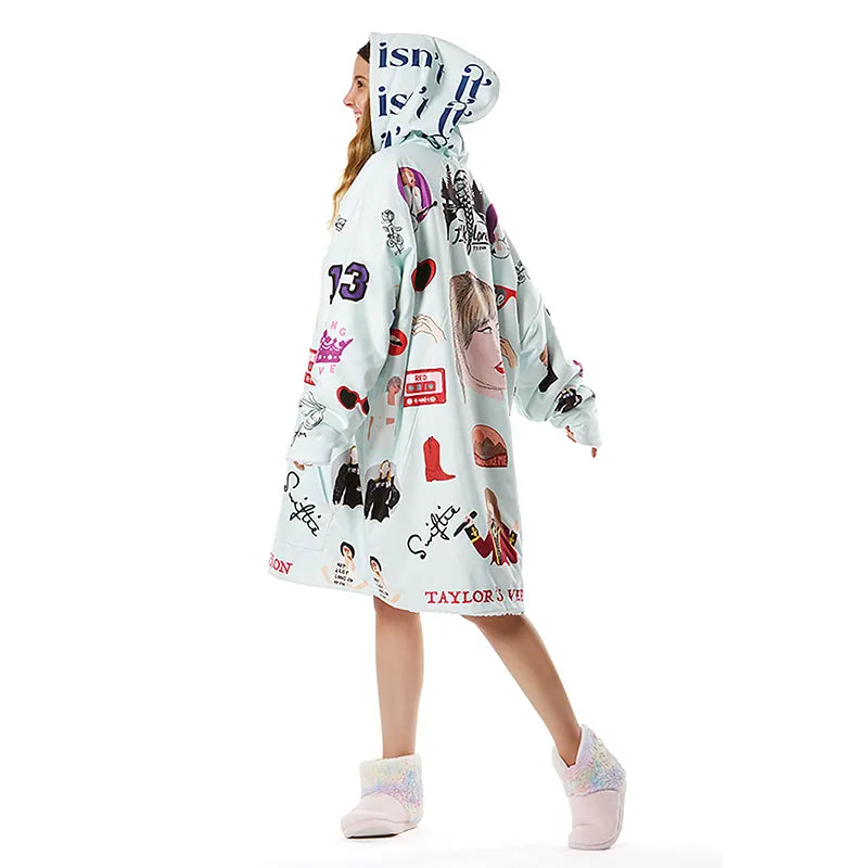 Taylor Swift Taylor’s Version Blanket Hoodie