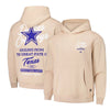 The Wild Collective Cream Dallas Cowboys Pullover Hoodie