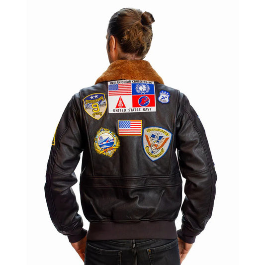 Top Gun Official Signature Series Leather Jacket 2.0