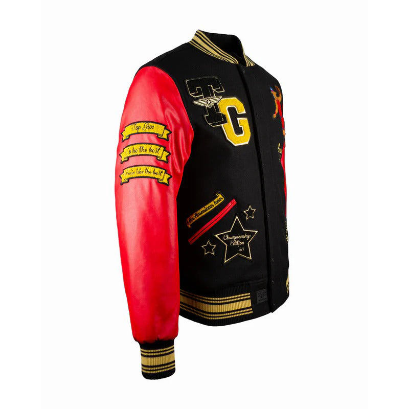 Top Gun The New GOAT Varsity Jacket