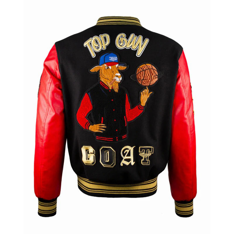 Top Gun The New GOAT Varsity Jacket