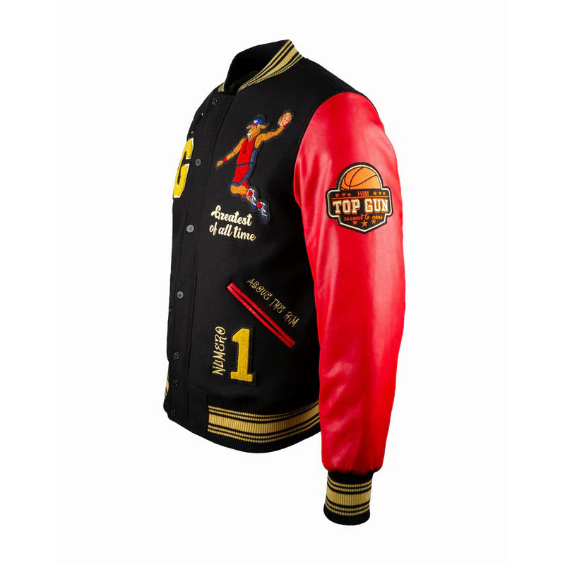 Top Gun The New GOAT Varsity Jacket