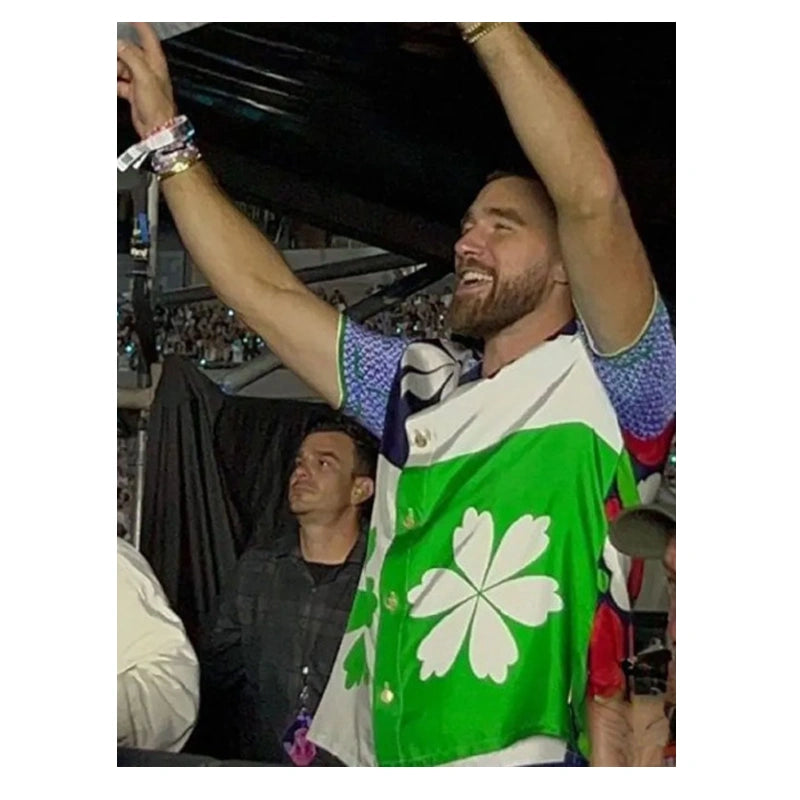 Travis Kelce Argentina Eras Tour Floral Shirt