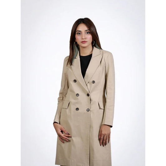 Women's Trench Coat - beige
