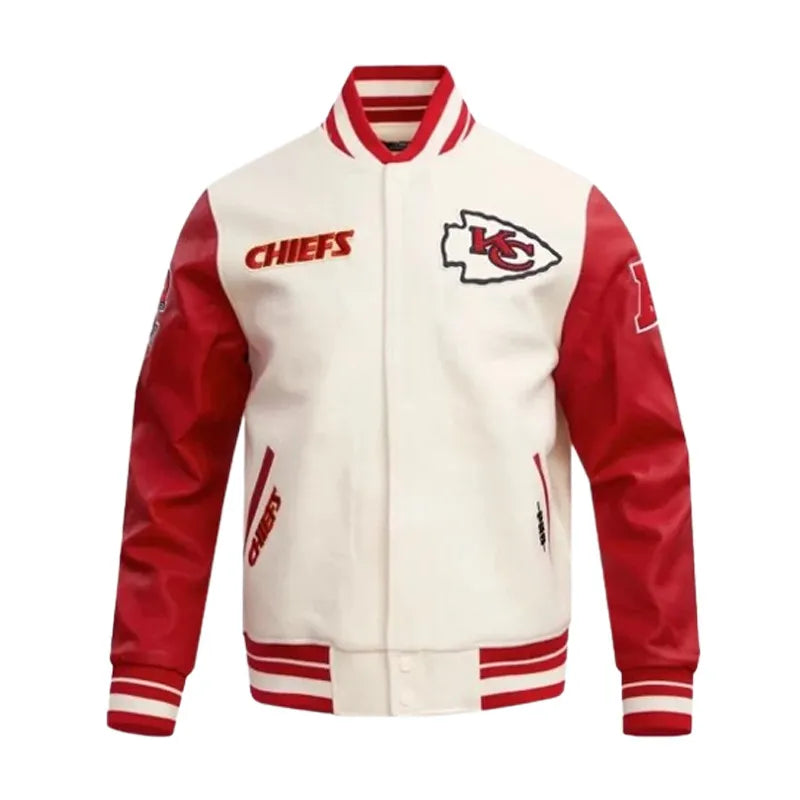 Tyler Hynes kansas City Chiefs Varsity Jacket