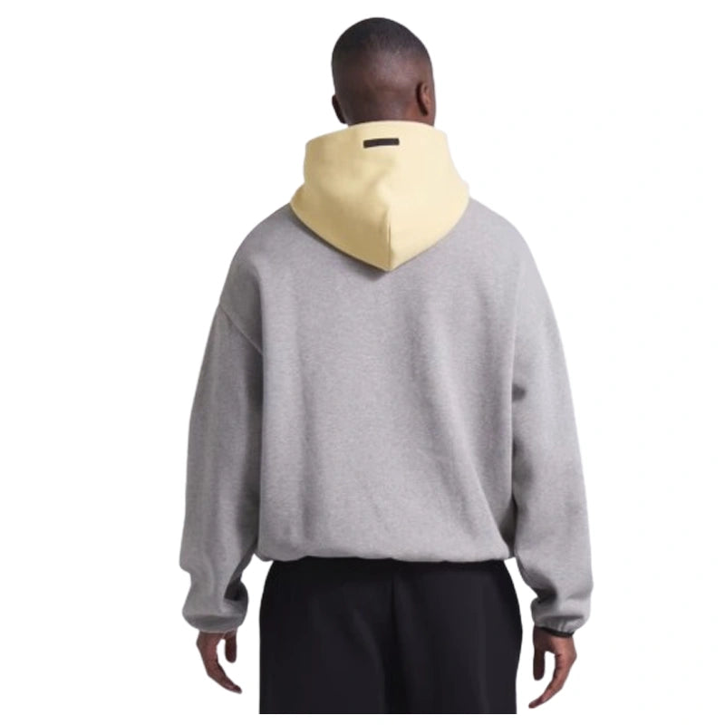 Unisex Los Angeles Lakers Fear of God Gray NBA x ESSENTIALS Pullover Hoodie