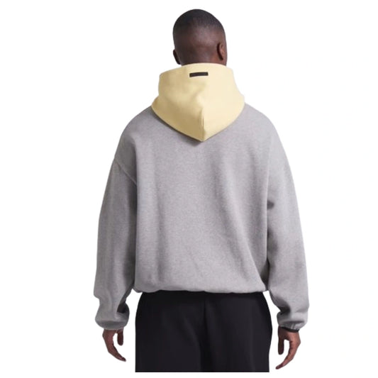 Unisex Los Angeles Lakers Fear of God Gray NBA x ESSENTIALS Pullover Hoodie