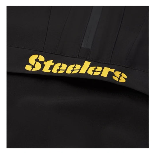 Unisex Pittsburgh Steelers UNRL Black Track Jacket
