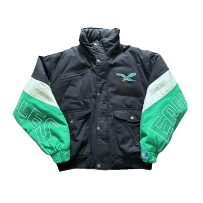 Vintage Philadelphia Eagles Triple Fat Goose Kelly Green Jacket