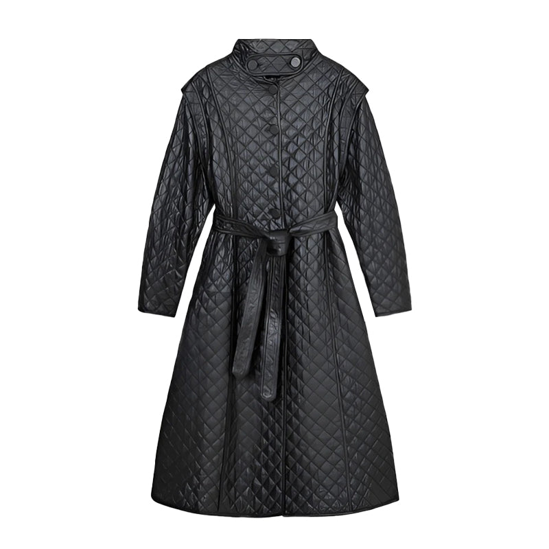 Women-Quilted-Leather-Trench-Coat