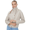 Women’s Real Beige Leather Coat