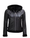 Womens-Black-Shearling-Leather-Jacket-With-Hood