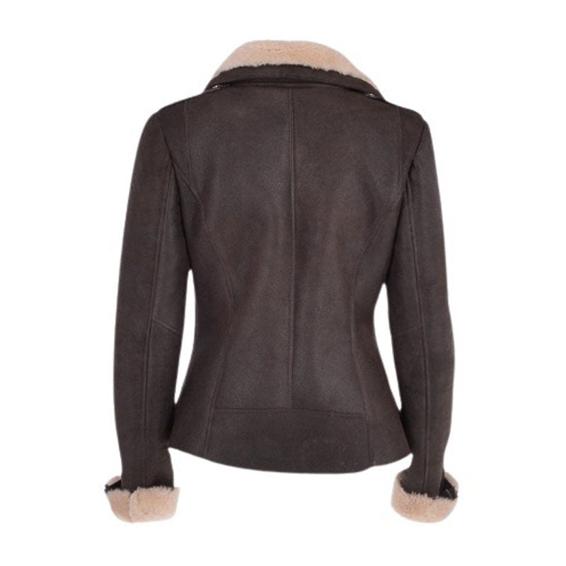 Women’s Aviator Shearling Jacket