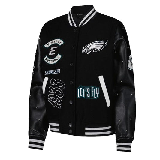 Women’s Philadelphia Eagles The Wild Collective Sparkle Jacket