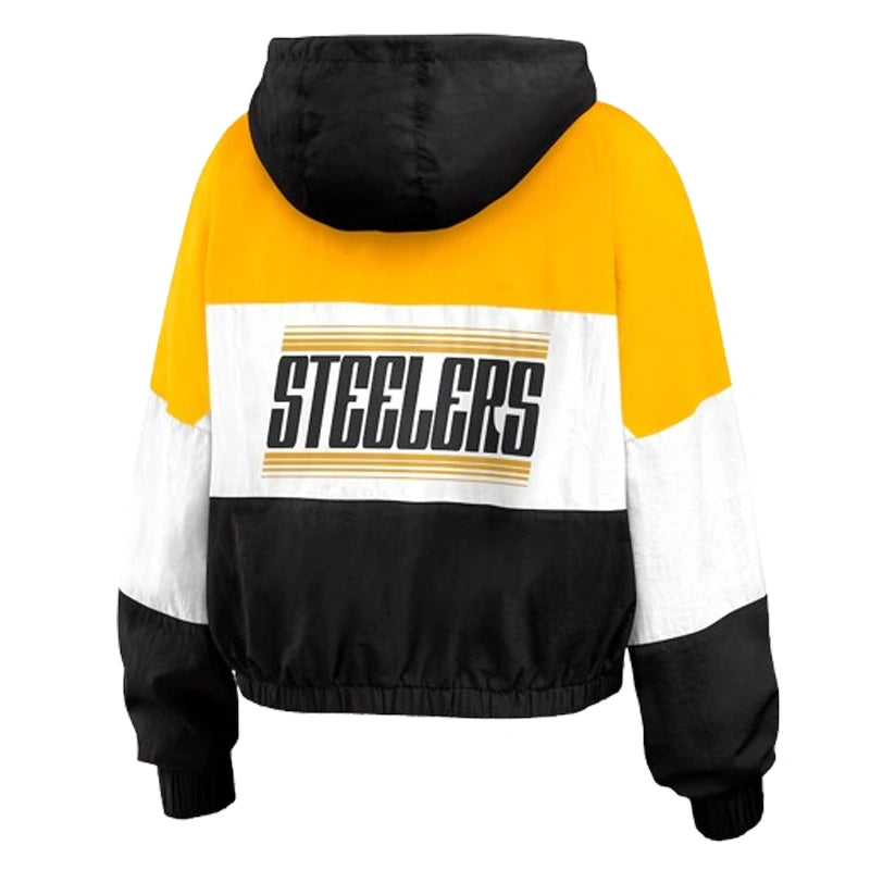 Women’s Pittsburgh Steelers WEAR by Erin Andrews Black Jacket