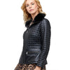 Women’s Real Black Leather Jacket