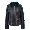 Womens Real Sheepskin Aviator Jacket
