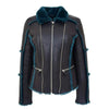 Womens Real Sheepskin Aviator Jacket