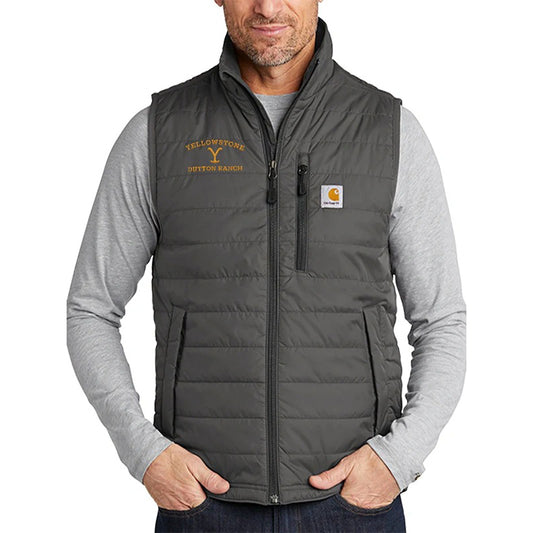 Yellowstone Dutton Ranch Logo Carhartt Vest
