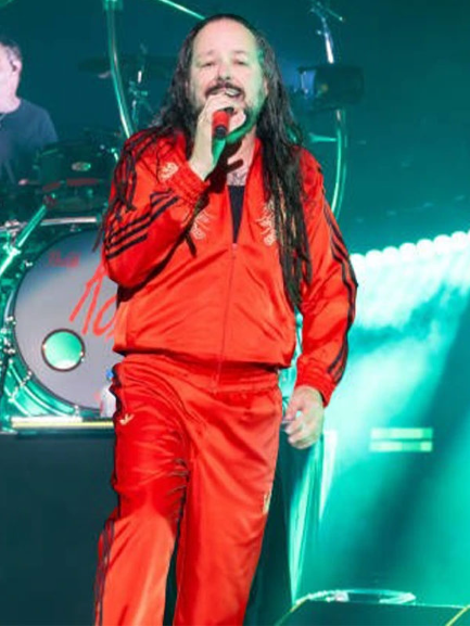 Korn x Adidas Jonathan Davis Red Tracksuit