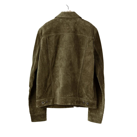 Italian Suede Snap Dylan Jacket