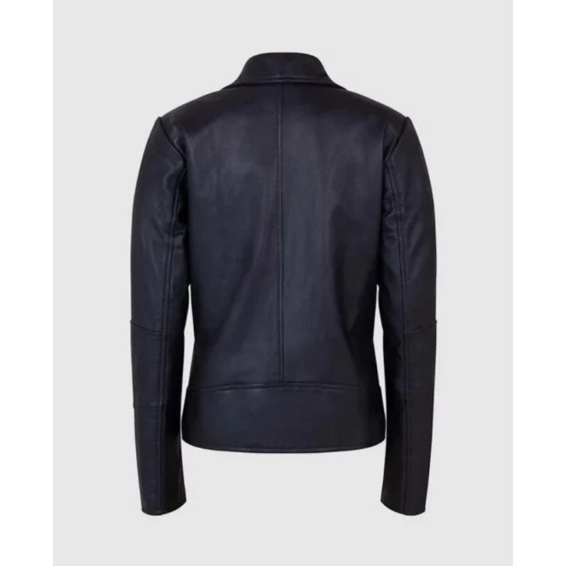 Womens Motorbike Sheep Leather Jacket