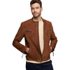 Men’s Real Brown Leather Jacket