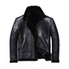 Mens Sheepskin Winter Fur Coat Jacket