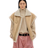 Womens-Oversized-Shearling-Leather-Vest