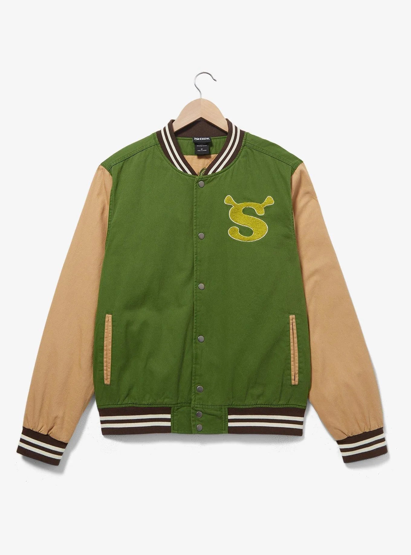 Shrek Logo Varsity Jacket