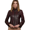 Women’s Real Dark Brown Leather Jacket