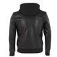 Rivet Leather Black Jacket
