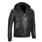 Rivet Leather Black Jacket