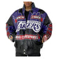 Buy LA Lakers Championship Bomber Leather Jacket