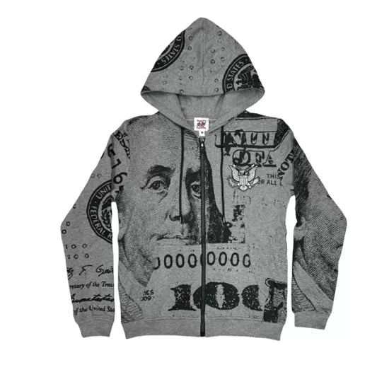 _Nothing Personal x Asaali Zip Up Hoodie