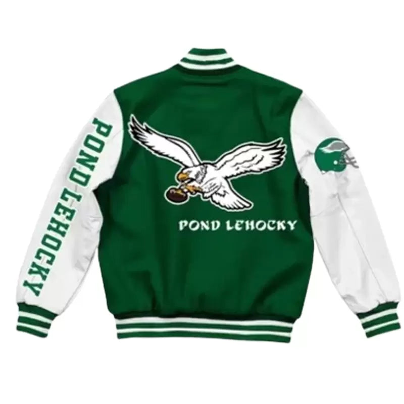 Pond Lehocky X Eagles Letterman Jacket