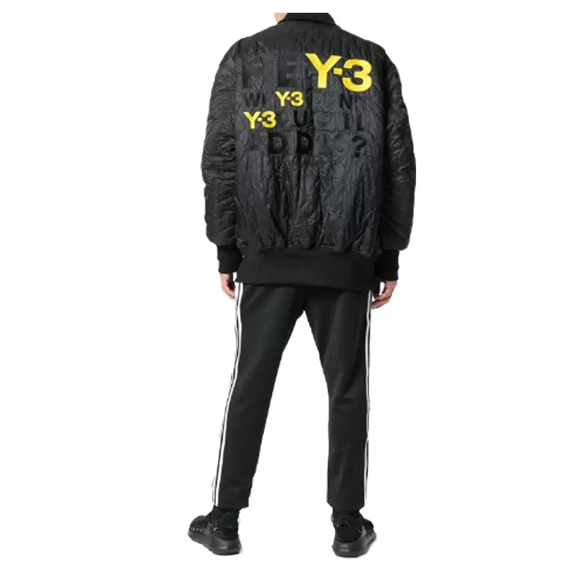 Y-3 Y3 Adidas X Yohji Yamamoto Rear Logo Bomber Jacket