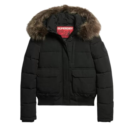 everest hooded bomber jacket