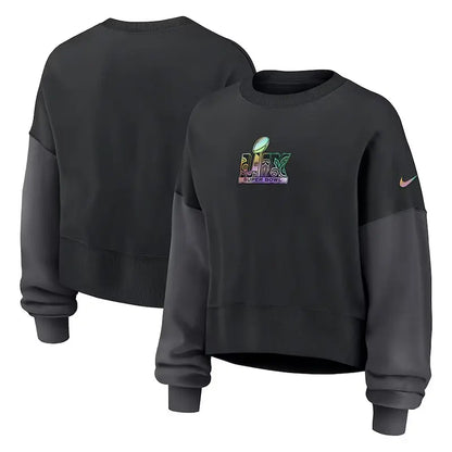 2025 Super Bowl LIX Nike Oversized Pullover Sweatshirt