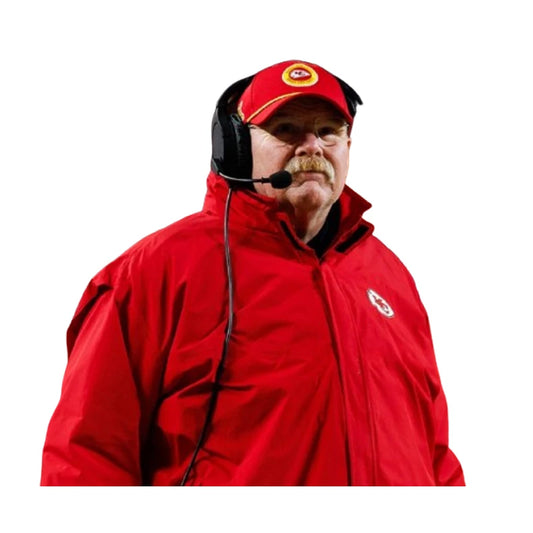 AFC Championship Coach Andy Reid Red Jacket