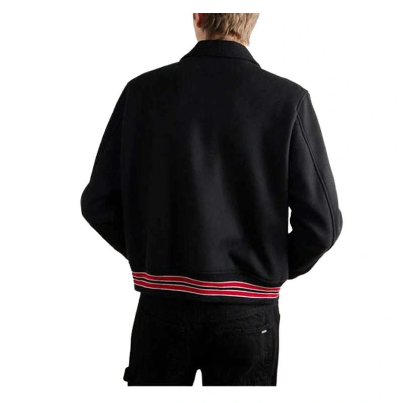 AMIRI Bones Twill Varsity Jacket