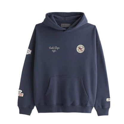 Abercrombie And Fitch Essential Sapphire Popover Hoodie