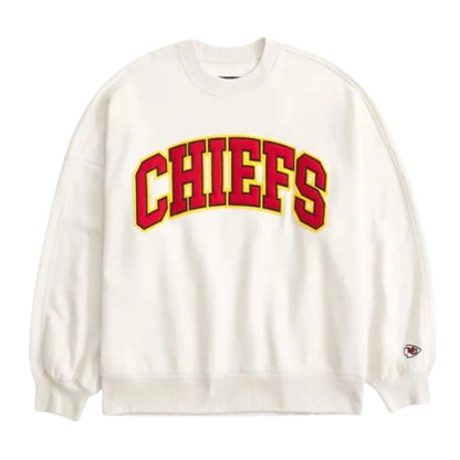 Abercrombie Kansas City Chiefs Graphic Crew Sweatshirt
